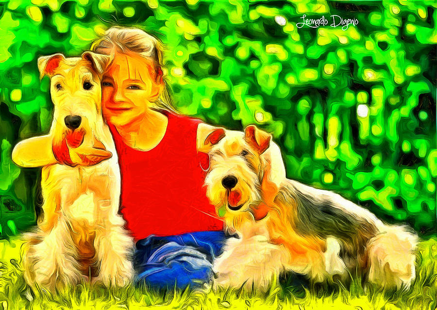 Affect Digital Art - Nice Kids - Da by Leonardo Digenio Affect Digital Art - Nice Kids - Da by Leonardo Digenio