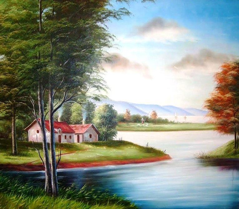 Nice Landscape Painting by Claudio Jose