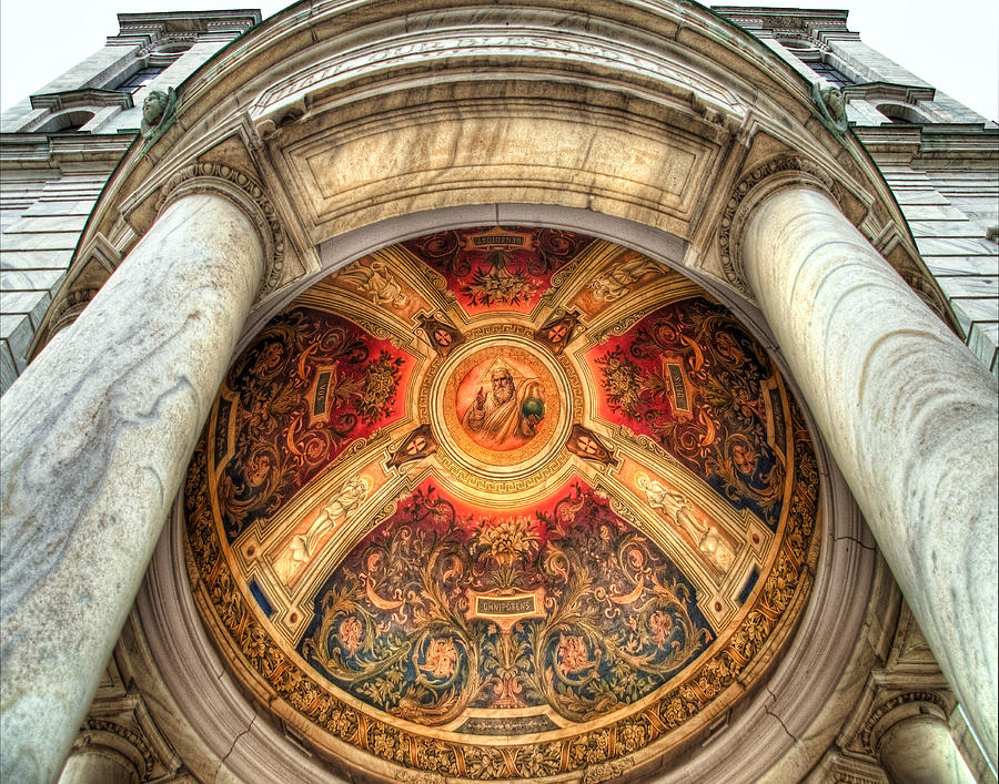 Buffalo Photograph - Niche Inlay 2-Our Lady of Victory Basilica by Tammy Wetzel