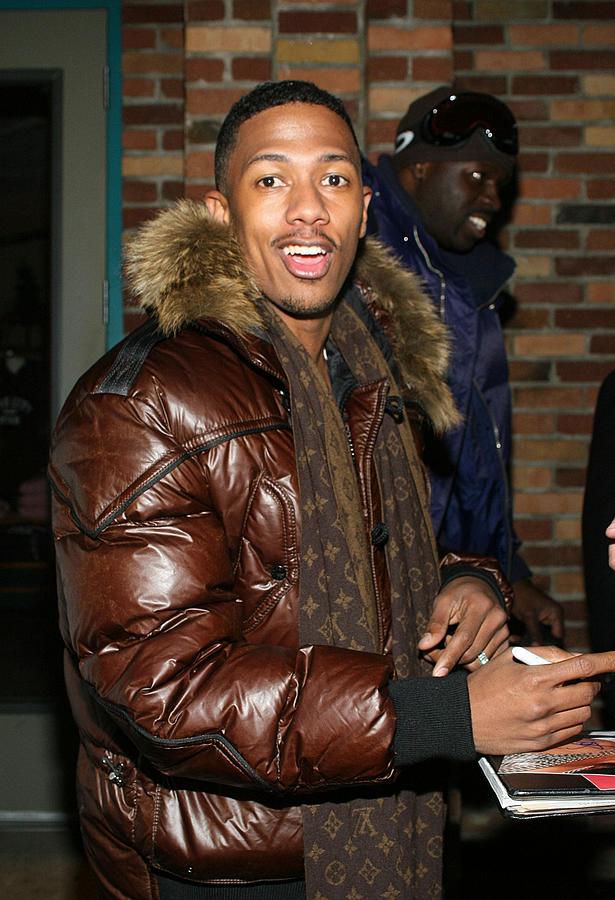 Nick Cannon Wearing Louis Vuitton Scarf Photograph by Everett