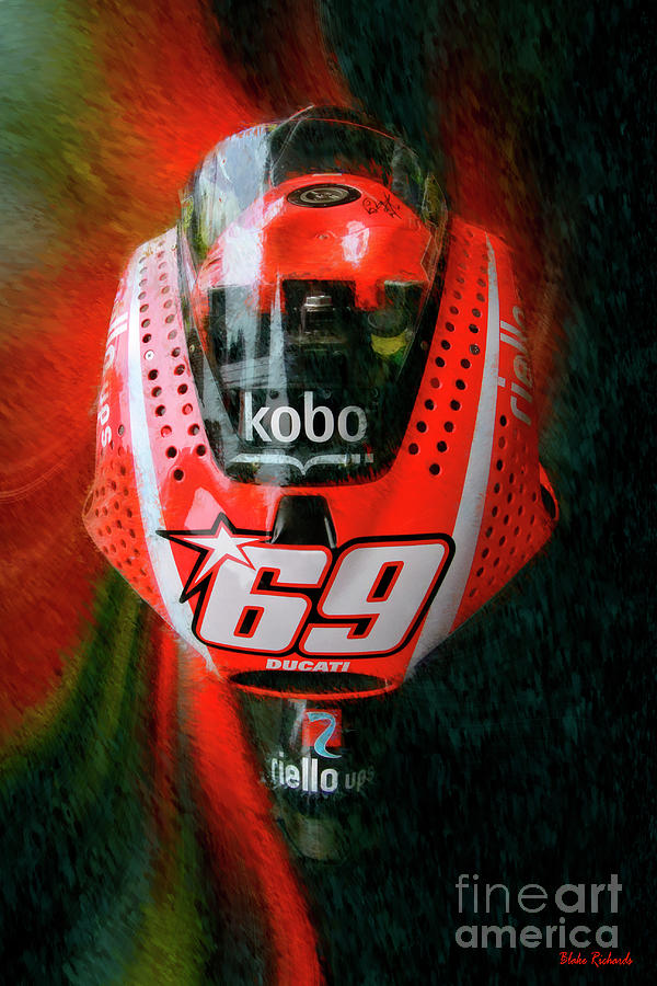 Nicky Haydens Motogp Ducati Photograph by Blake Richards