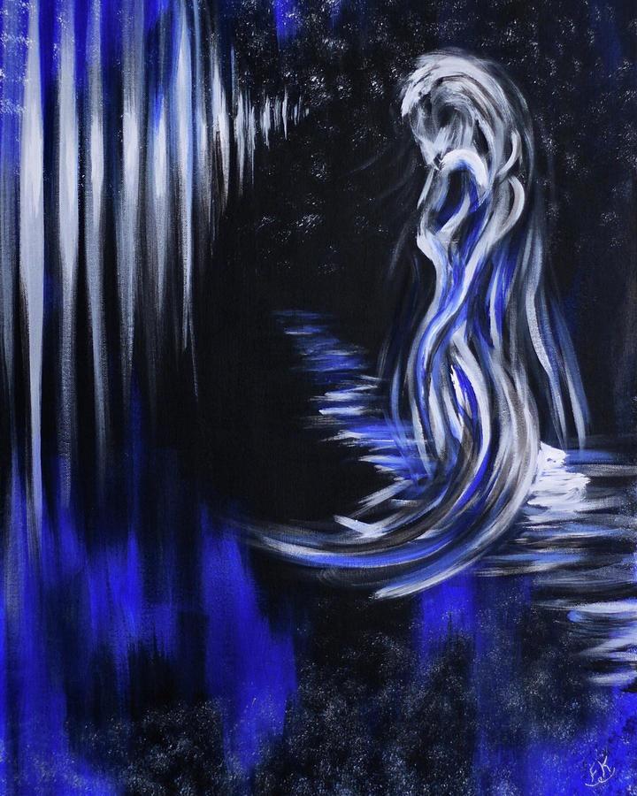 Night Apparition Painting by Franklin Kielar