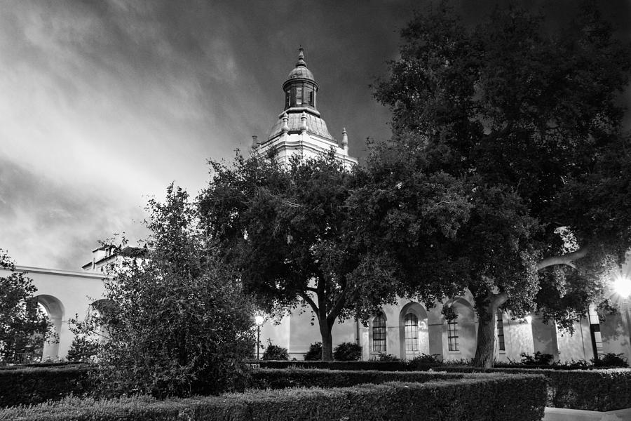 Night at City Hall Photograph by Robert Hebert