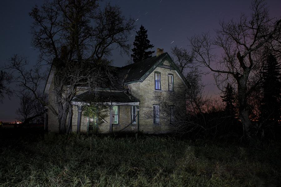 Night at The farn House Photograph by David Matthews