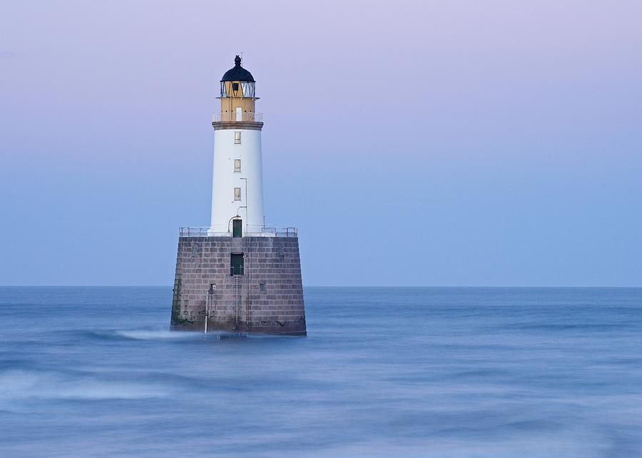 Night begins at Rattray Head Photograph by Stephen Taylor