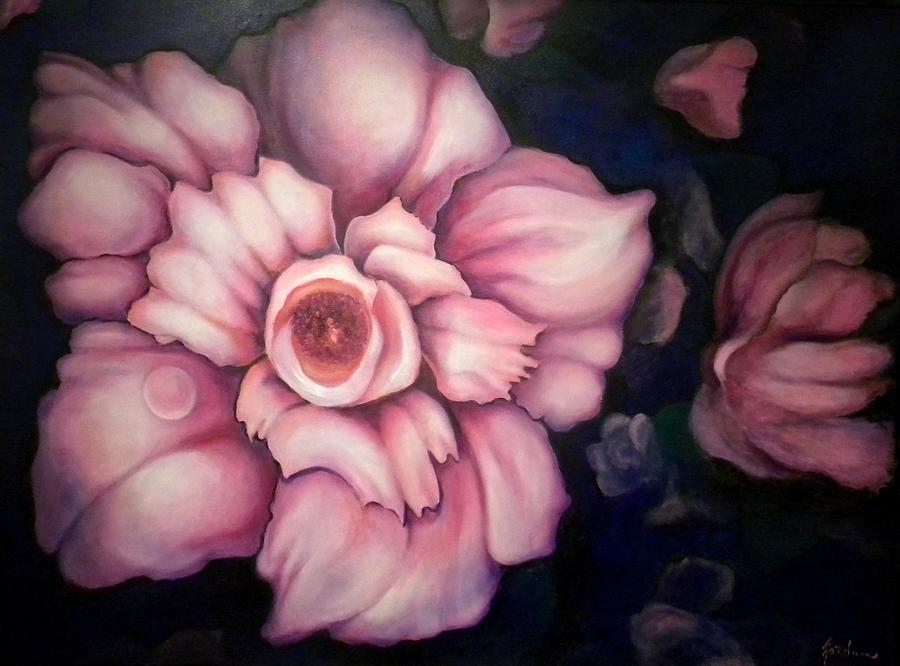 Night Blooms Painting by Jordana Sands