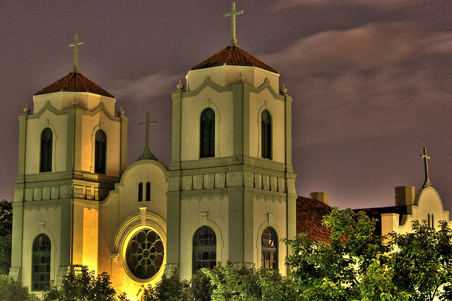 Night Chapel Photograph by Kevin Munro