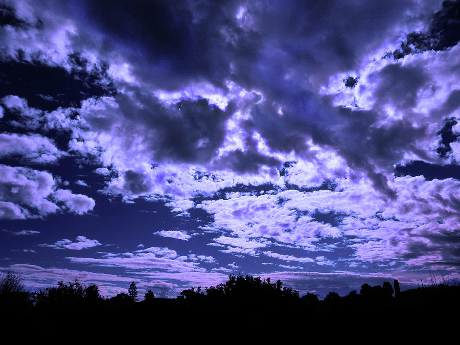 Night Clouds Photograph by Mark Blauhoefer