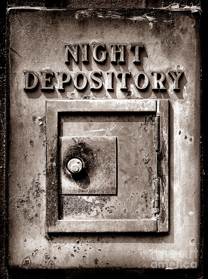 Night Depository Photograph by Olivier Le Queinec
