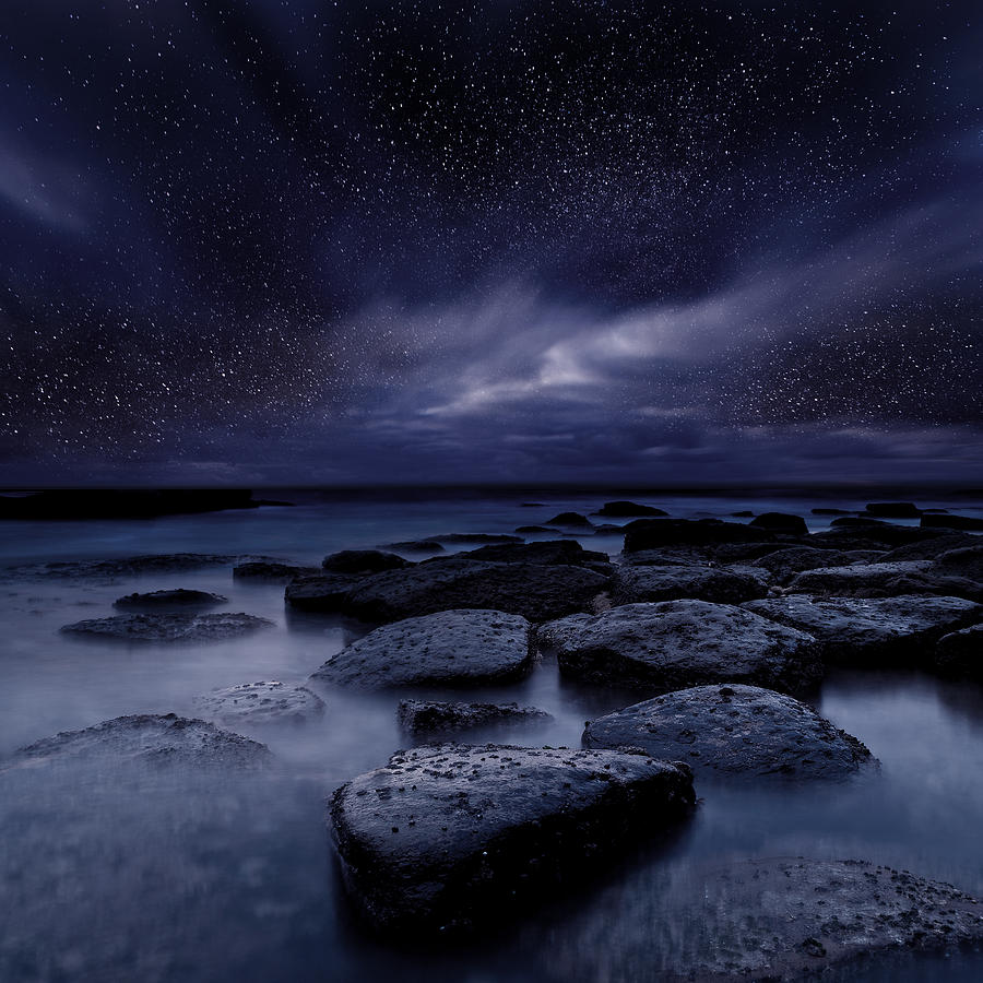 Night enigma Photograph by Jorge Maia