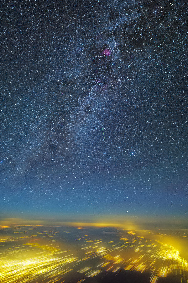 Night Flight Photograph by Ralf Rohner