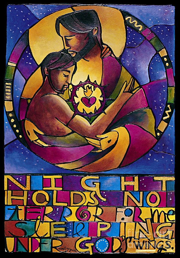 Night Holds No Terror - MMNHT Painting by Br Mickey McGrath OSFS