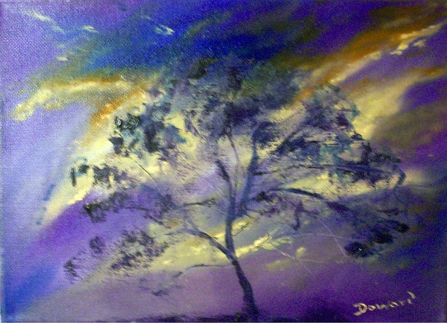 Night Hope Painting by Raymond Doward