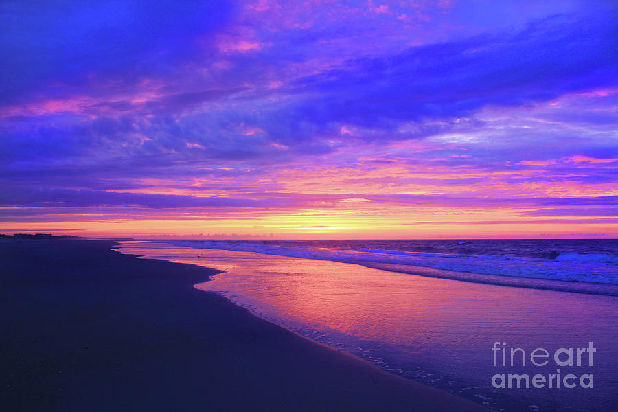 Sunset Photograph - Night Is Over by Sharon McConnell