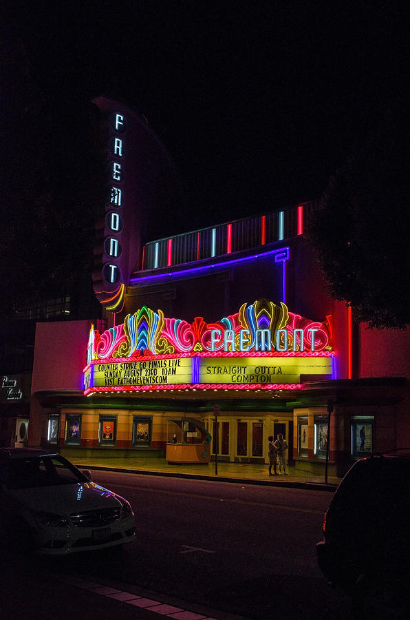 Night Lights Fremont Theater by David Hohmann, Westwood Prints ...