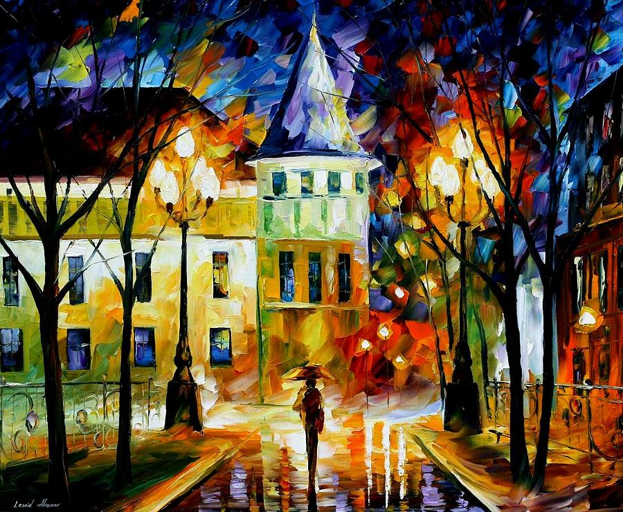 Night Magic Painting by Leonid Afremov