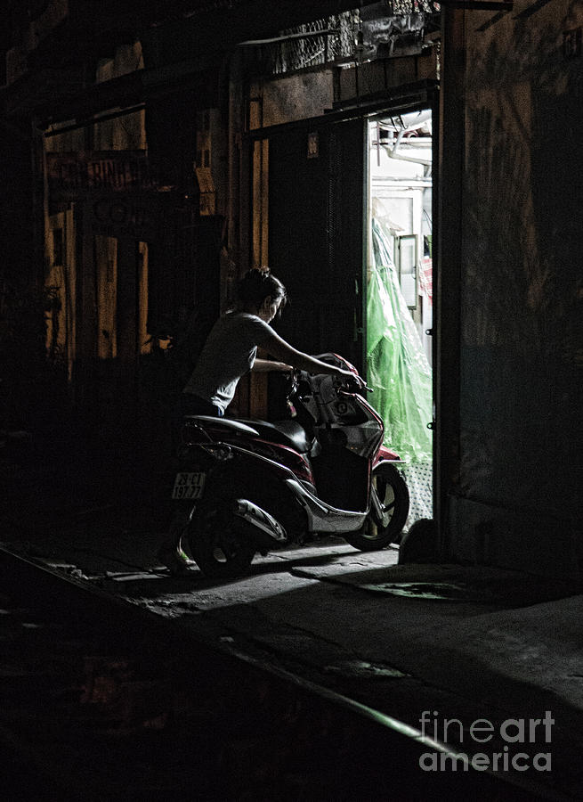 Night Moods Hanoi  Photograph by Chuck Kuhn