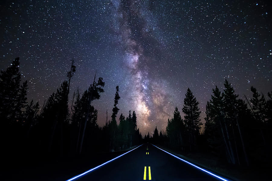 Night Moves Into The Milky Way Photograph by James BO Insogna