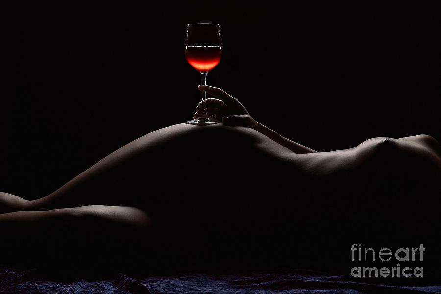 Wine Photograph - Night by David Naman