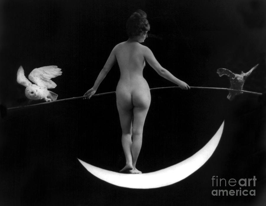 Night, Nude Model, 1895 Photograph by Science Source