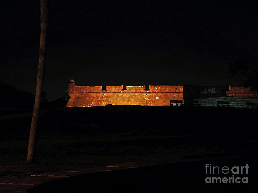 Night Of Lights At The Castillo Photograph by D Hackett
