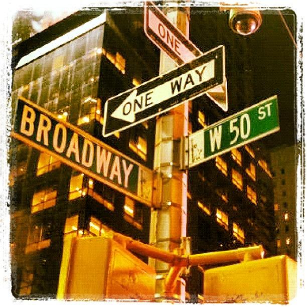 Broadway Photograph - Night Of Musical!!! Night @broadway!!! by Luis Alberto