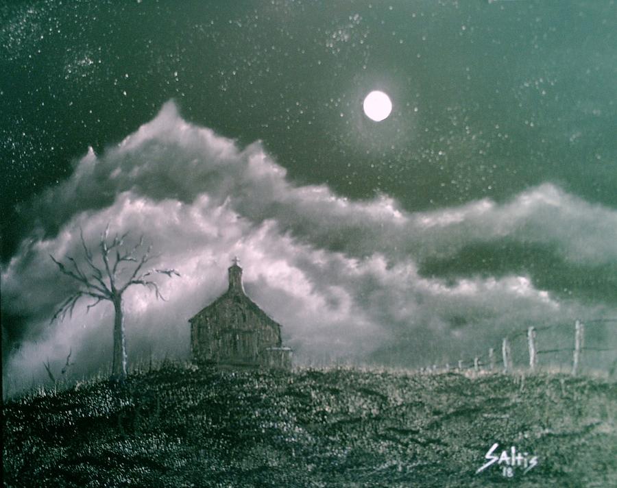 Old Church  Painting by Jim Saltis