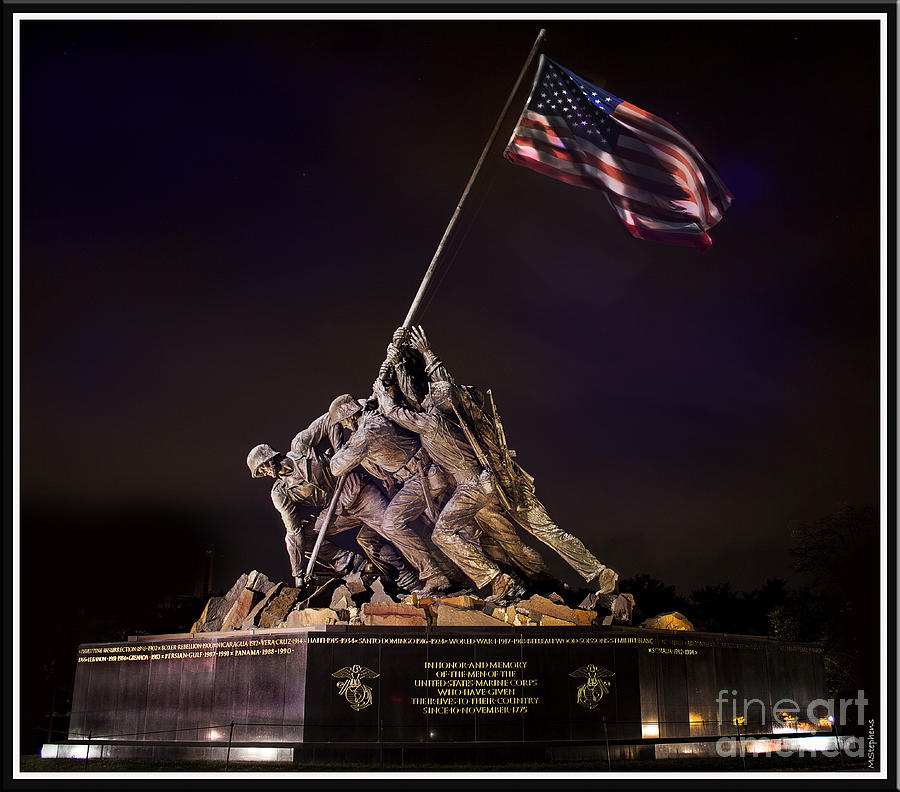 Night On Iwo Jima Photograph