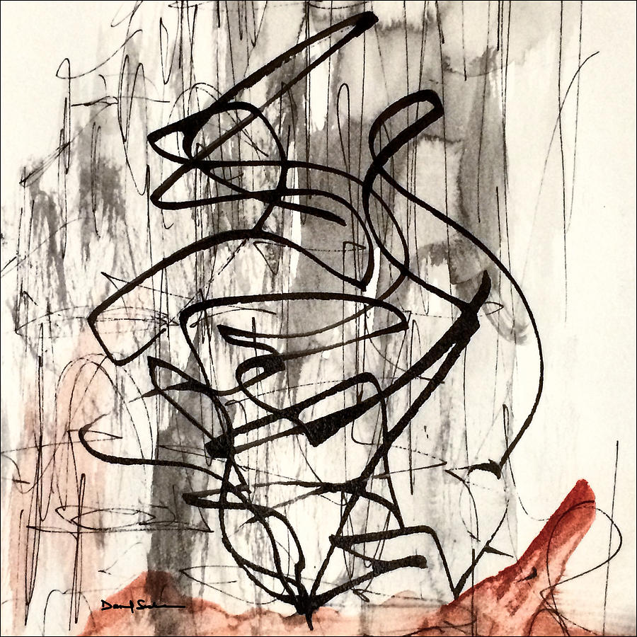 Abstract Painting - Night on the Town by Dan Sisken Abstract Painting - Night on the Town by Dan Sisken