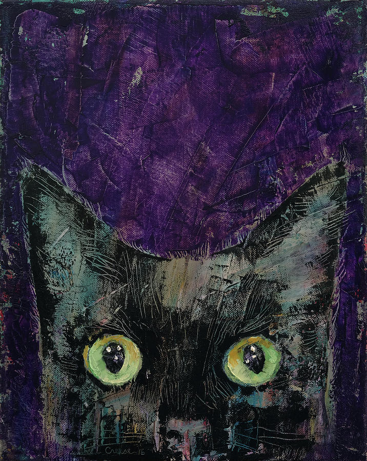 Night Prowler Painting by Michael Creese