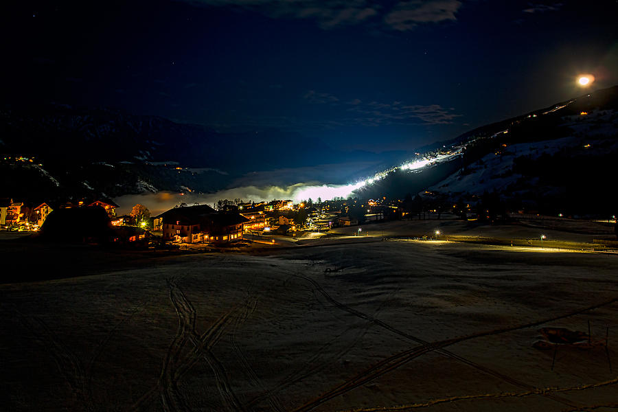 Night Race Photograph by Mark Llewellyn