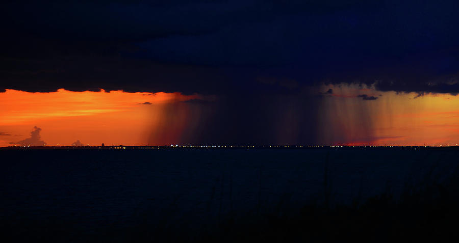 Night Rain Photograph by David Lee Thompson