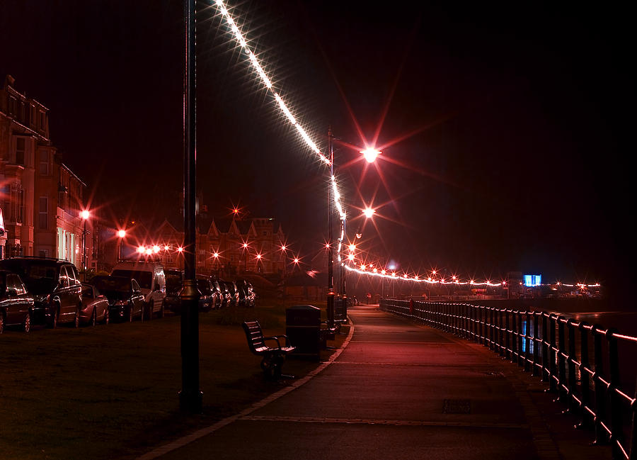 Car Photograph - Night Road by Svetlana Sewell