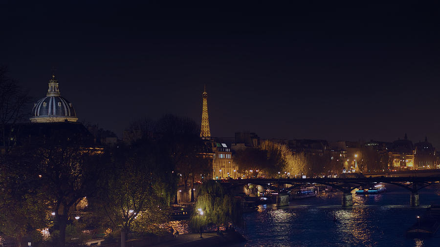 Night Seine Photograph by Nisah Cheatham