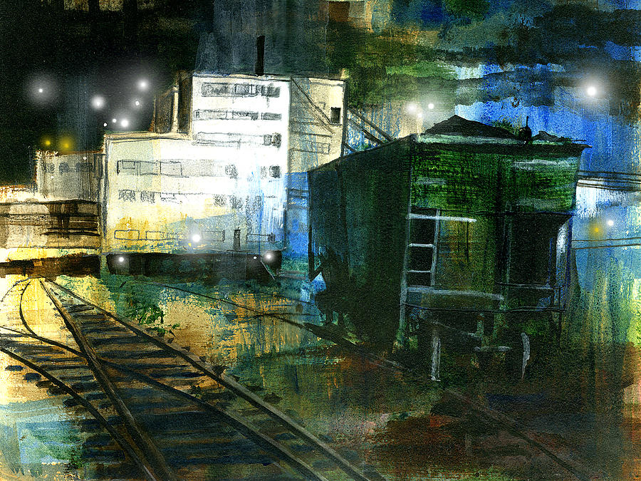 Night Shift Painting by Paul Sachtleben