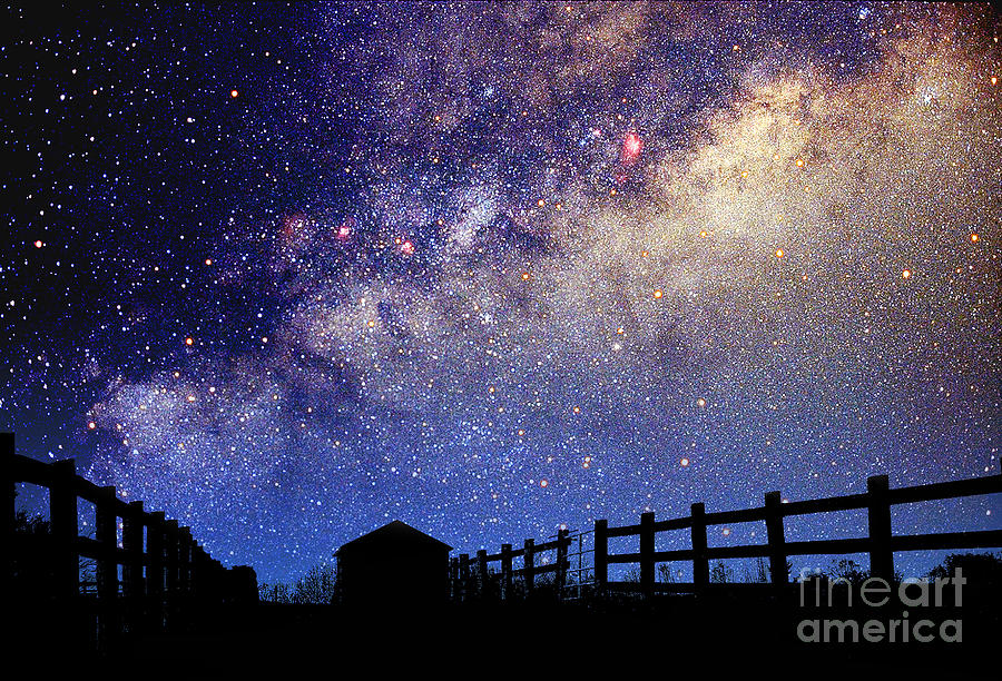 Night Sky Photograph by Larry Landolfi and Photo Researchers