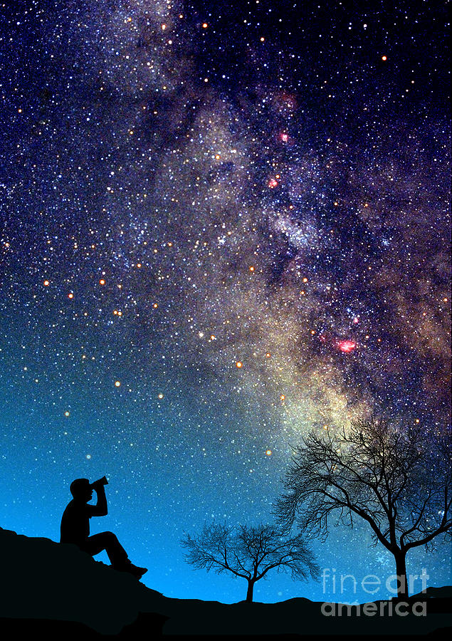 Night Sky Photograph by Larry Landolfi
