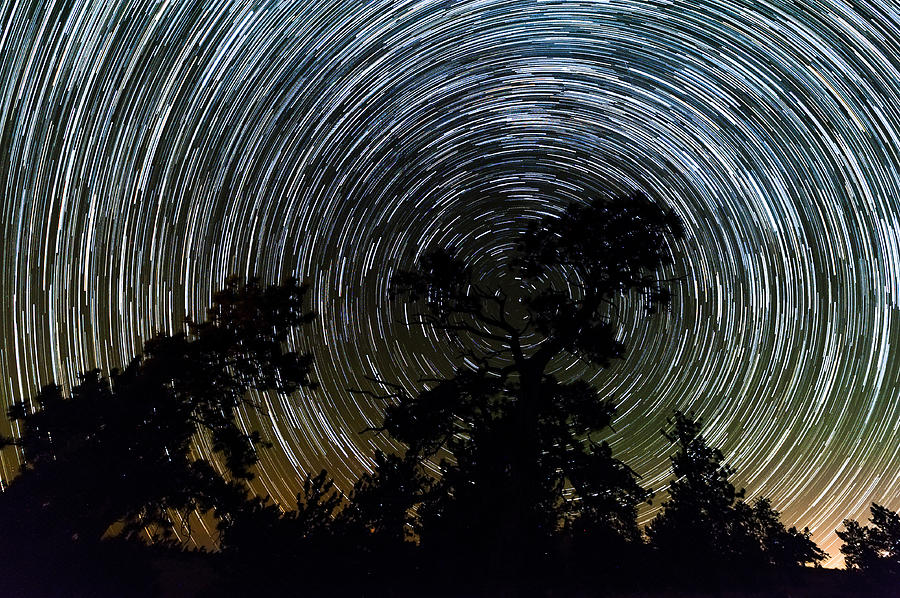 Night Sky Swirl Photograph by Greg Fugate - Fine Art America