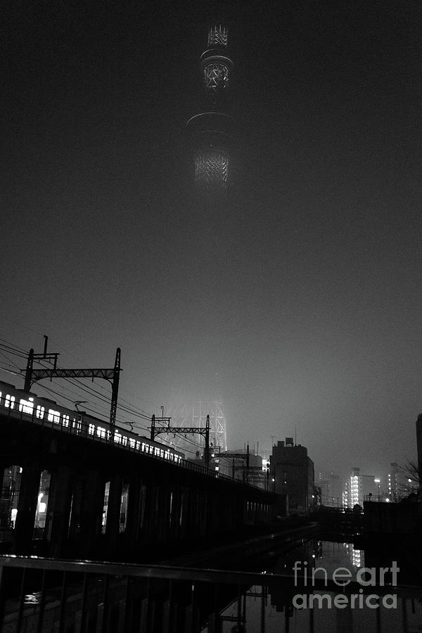 Night Skytree, Asakusa Tokyo, Japan Photograph by Perry Rodriguez