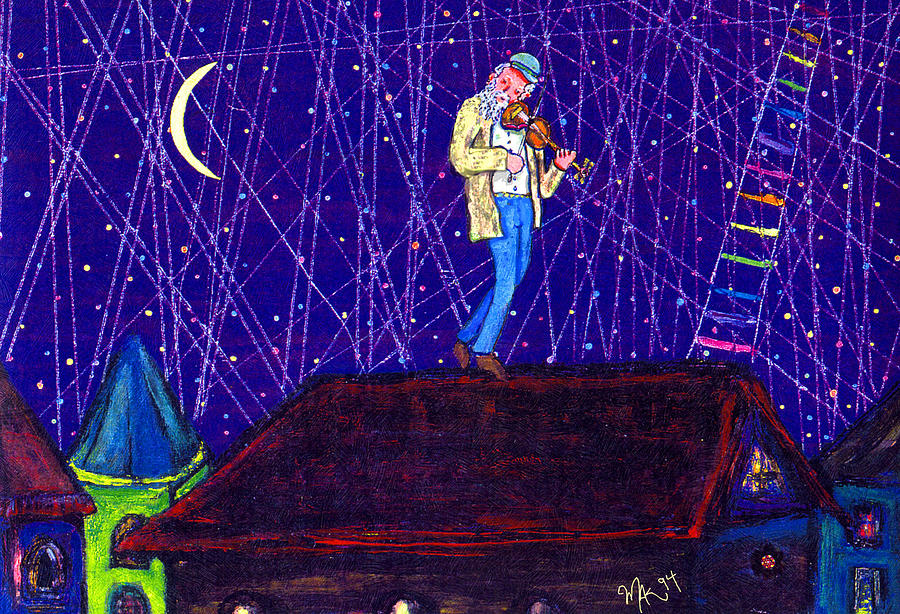 Night Song  Painting by Michael A Klein