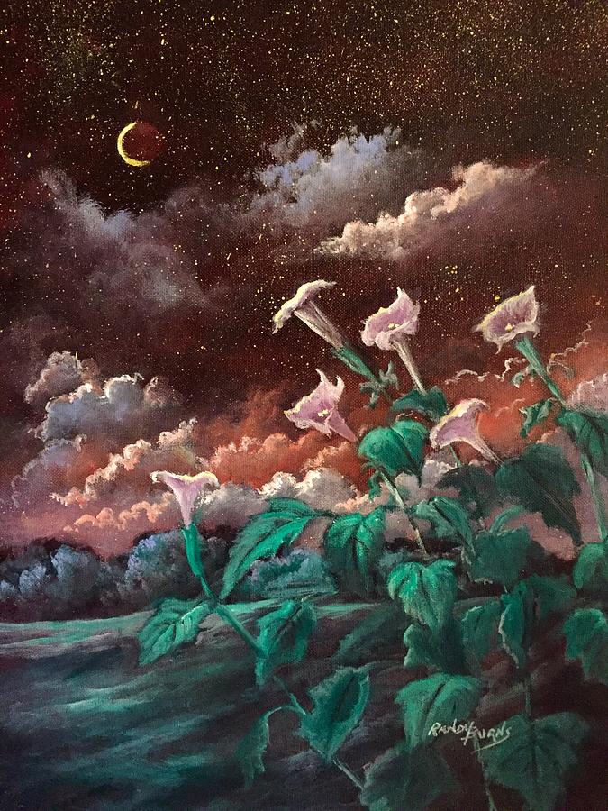 Night Song Painting by Rand Burns