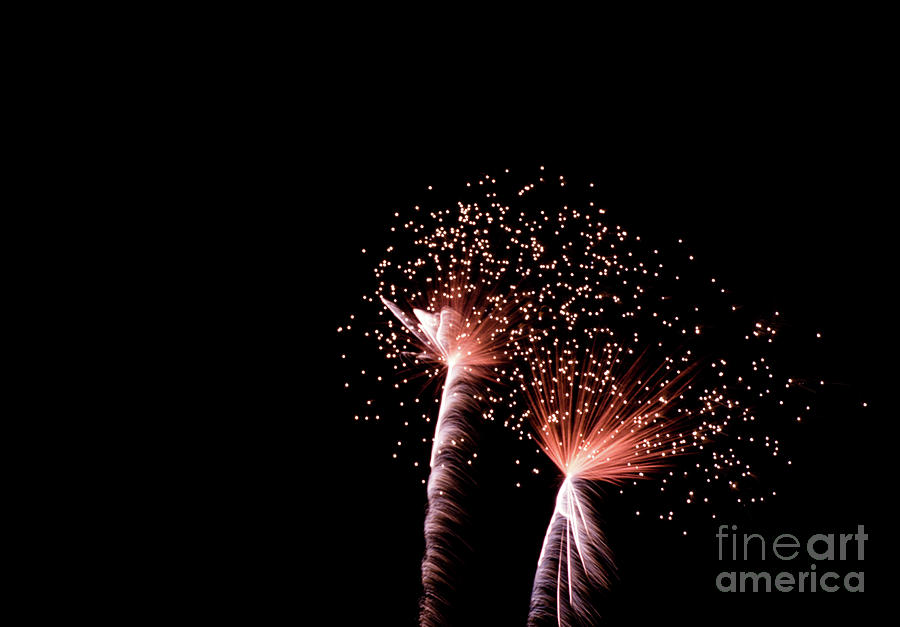Night Sparklers Photograph by Suzanne Luft