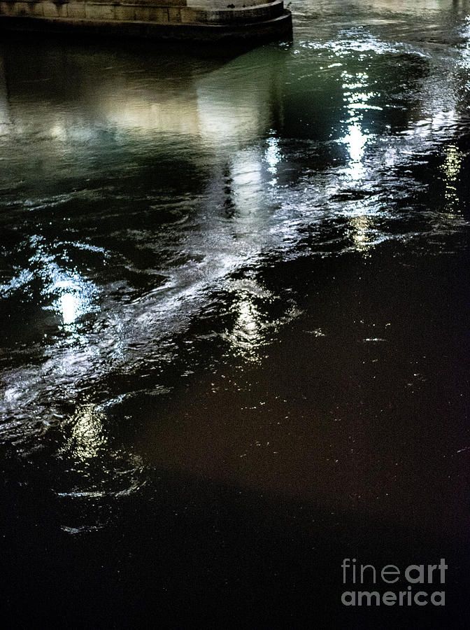 Night Stream Photograph by Joseph Yarbrough