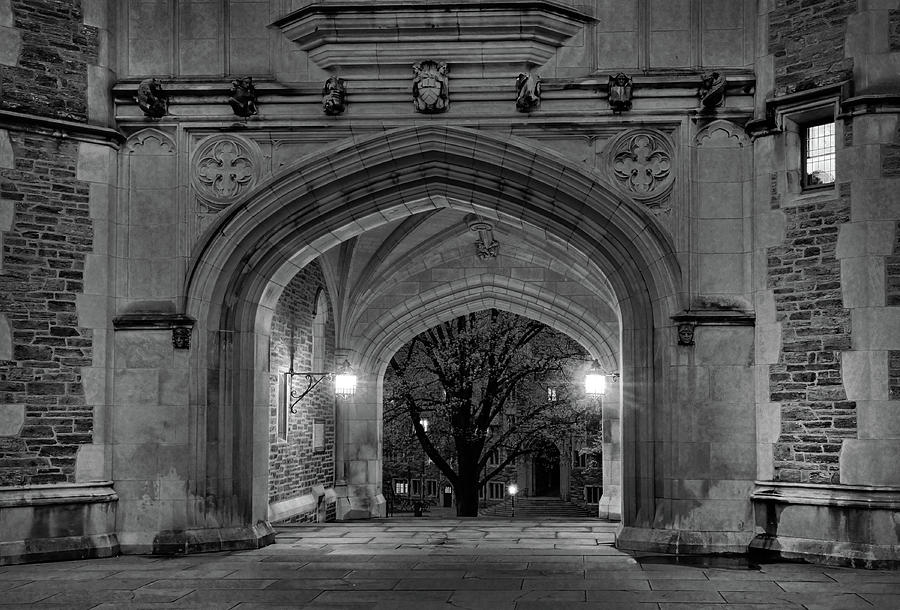 Night Time At Princeton University Photograph by Dave Mills