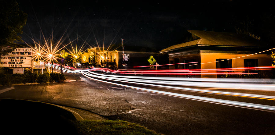 Night Time Rush Photograph by Parker Cunningham