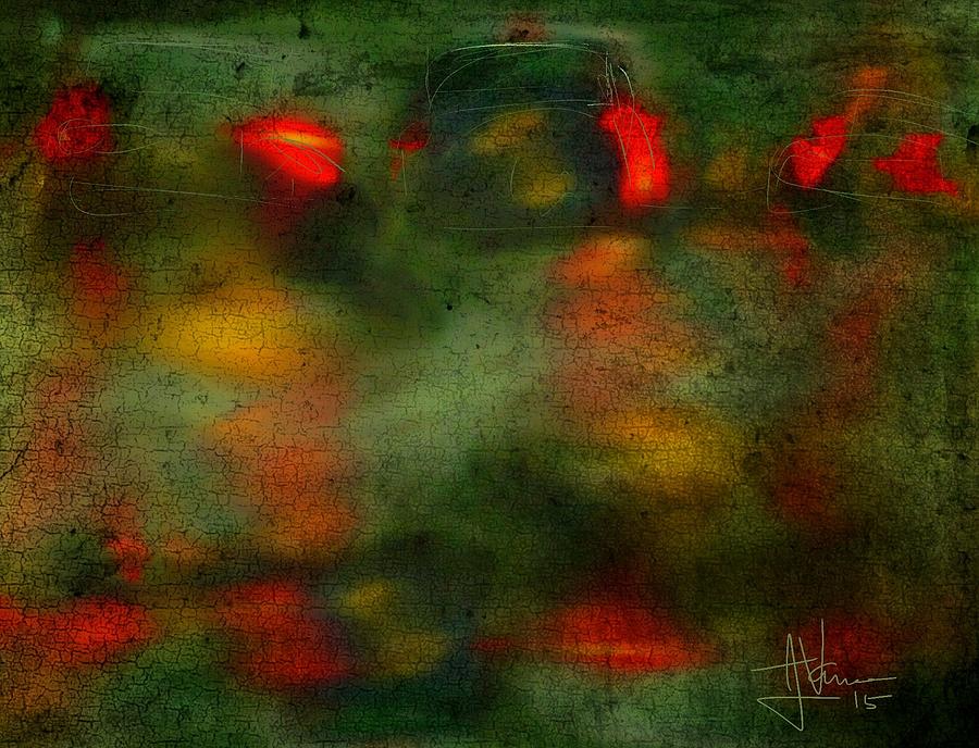 Night Traffic 2 Digital Art by Jim Vance