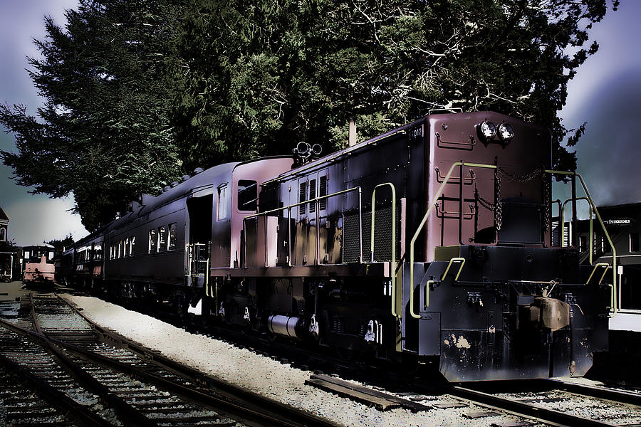 Night Train Photograph by David Patterson