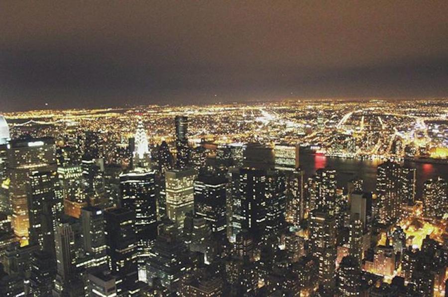 Trip Photograph - Night View Frow Empire State by Sammy Yahman
