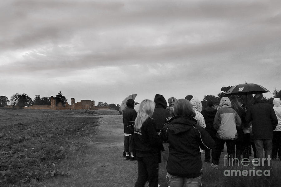 Night Vision Ghost Story In Bradgate Park. Photograph by Linsey Williams
