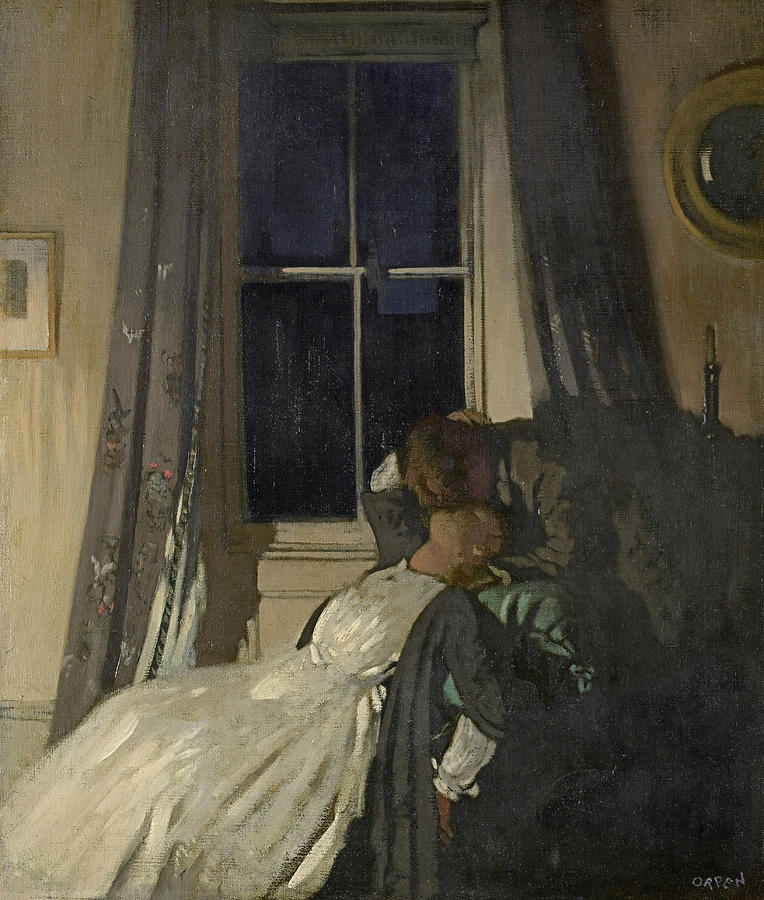 Night  Painting by William Orpen